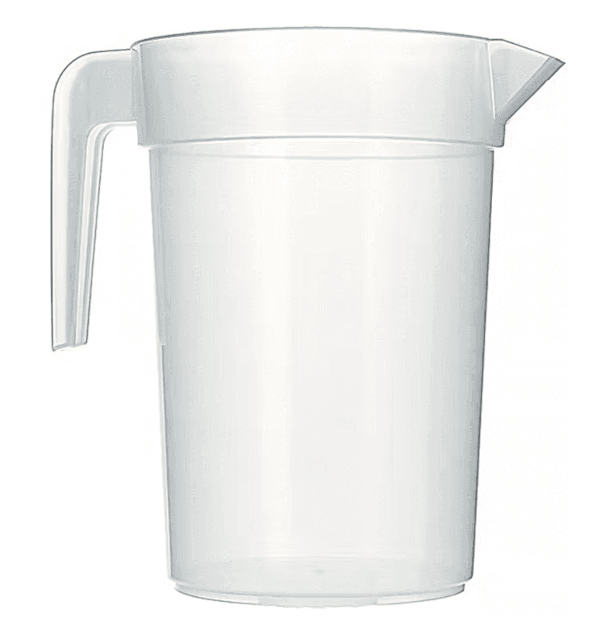 Jarra de plástico desechable 1L