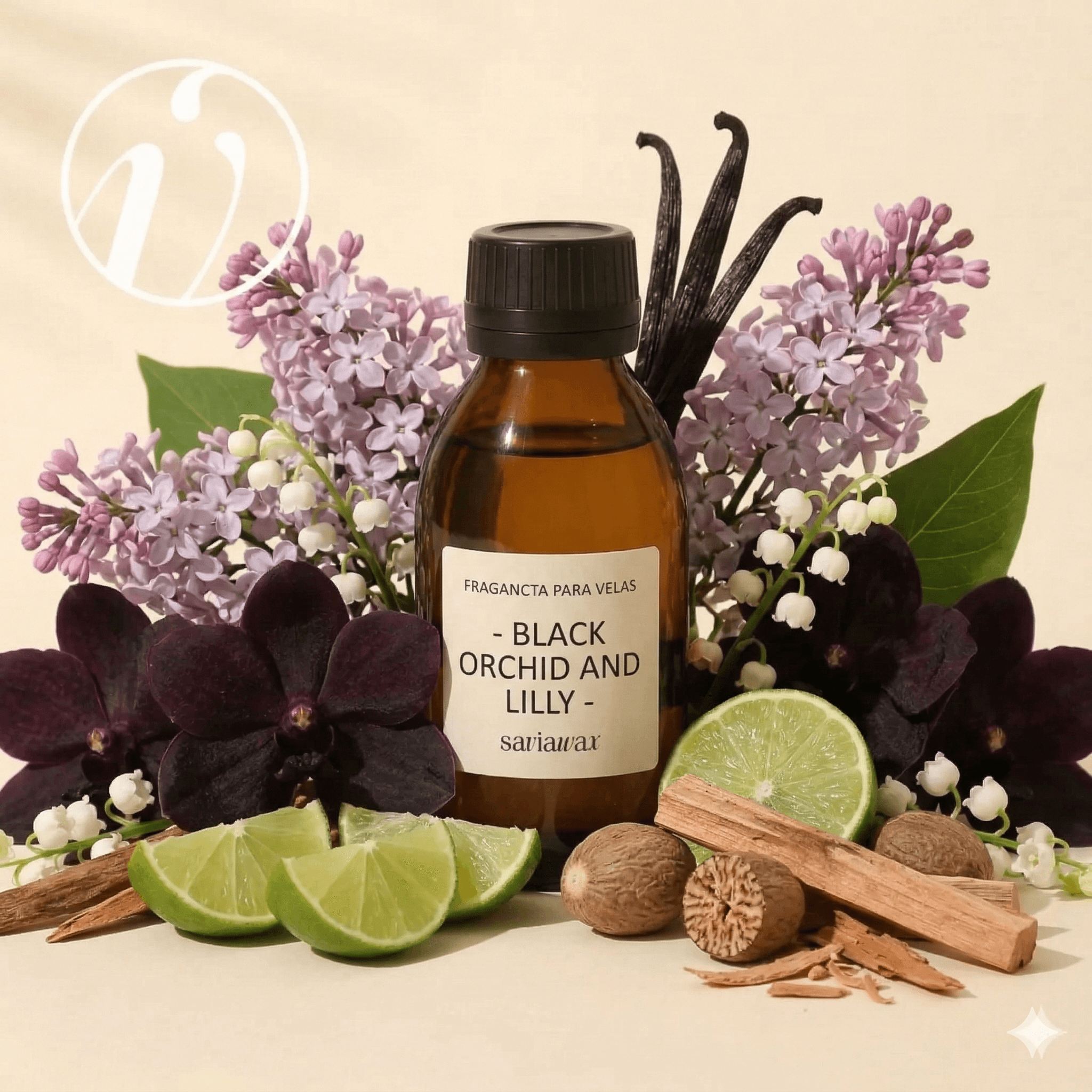 Fragancia de Black Orchid and Lilly