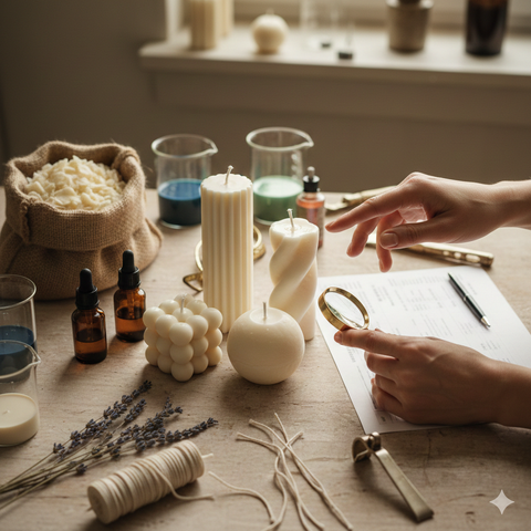 ¿Por qué mis velas de molde de soja quedan pringosas? El secreto que tu proveedor no te cuenta