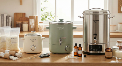 Guía rápida de fundidores de cera para hacer velas