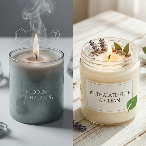 Ftalatos en velas: Lo que el aroma esconde y cómo elegir fragancias seguras.