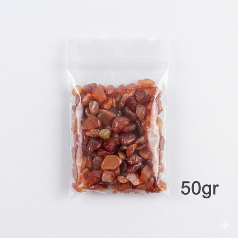Chips de Cornalina Natural