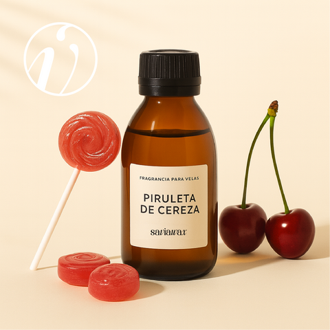 Fragancia de Piruleta de Cereza Saviawax