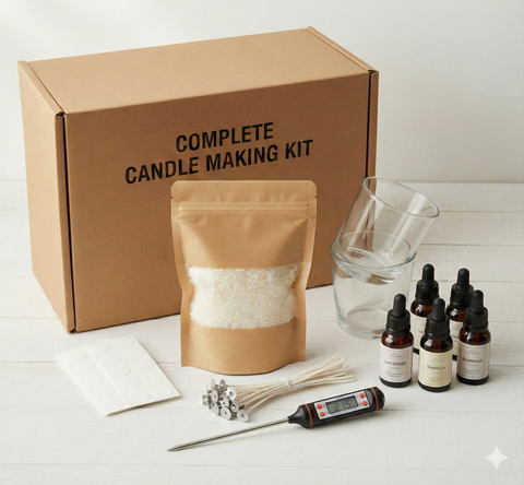 Kit para hacer velas aromáticas