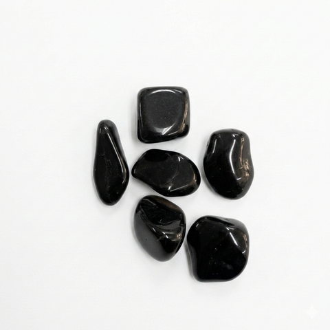 Mineral Ónix Negro Natural | Rodado
