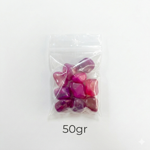 Mineral Ágata Rosa | Rodado