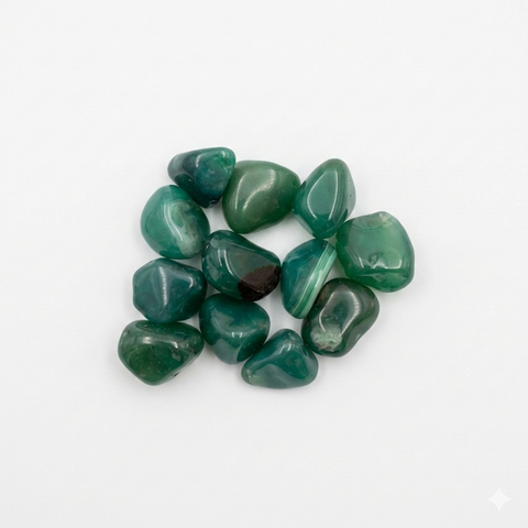 Mineral Ágata Verde | Rodado