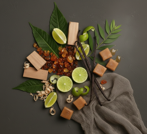 Fragancia de Sándalo Imperial & Ámbar