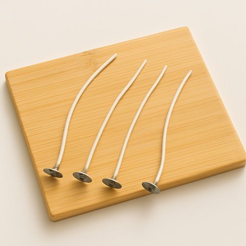 Mecha de Algodón Encerada – Ø 6 cm | Para Velas en Tarro